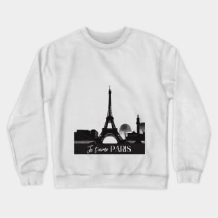 Paris Art Minimalist Crewneck Sweatshirt